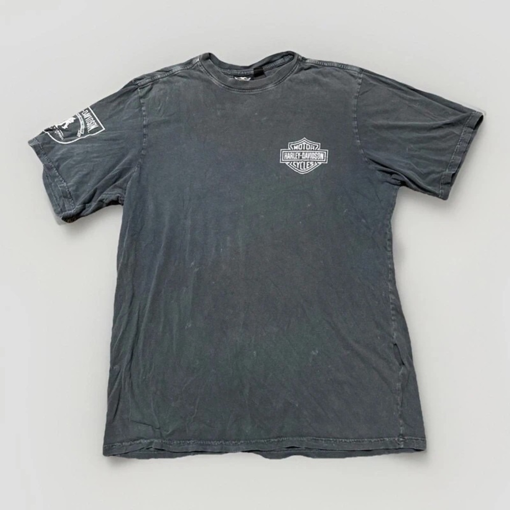 Harley-Davidson Charcoal Gray Short Sleeve Tee